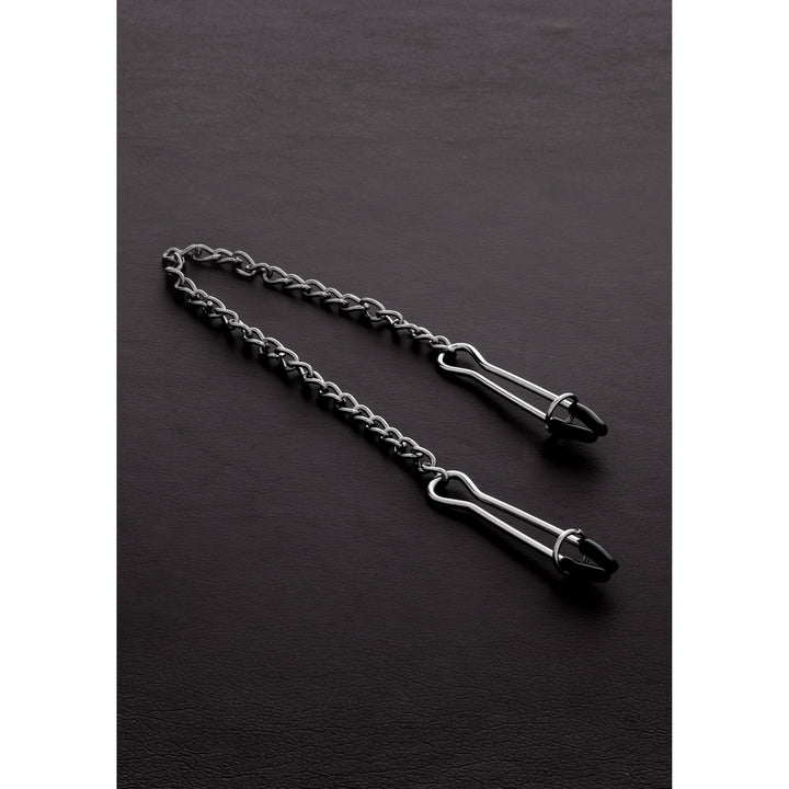 Shots Steel - Nippelklemmen mit Kette