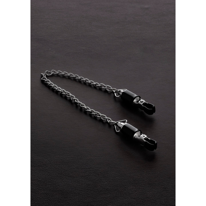 Shots Steel - Barrel Nippelklemmen mit Kette