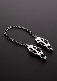 Shots Steel - japanische Nippelklemmen mit Kette