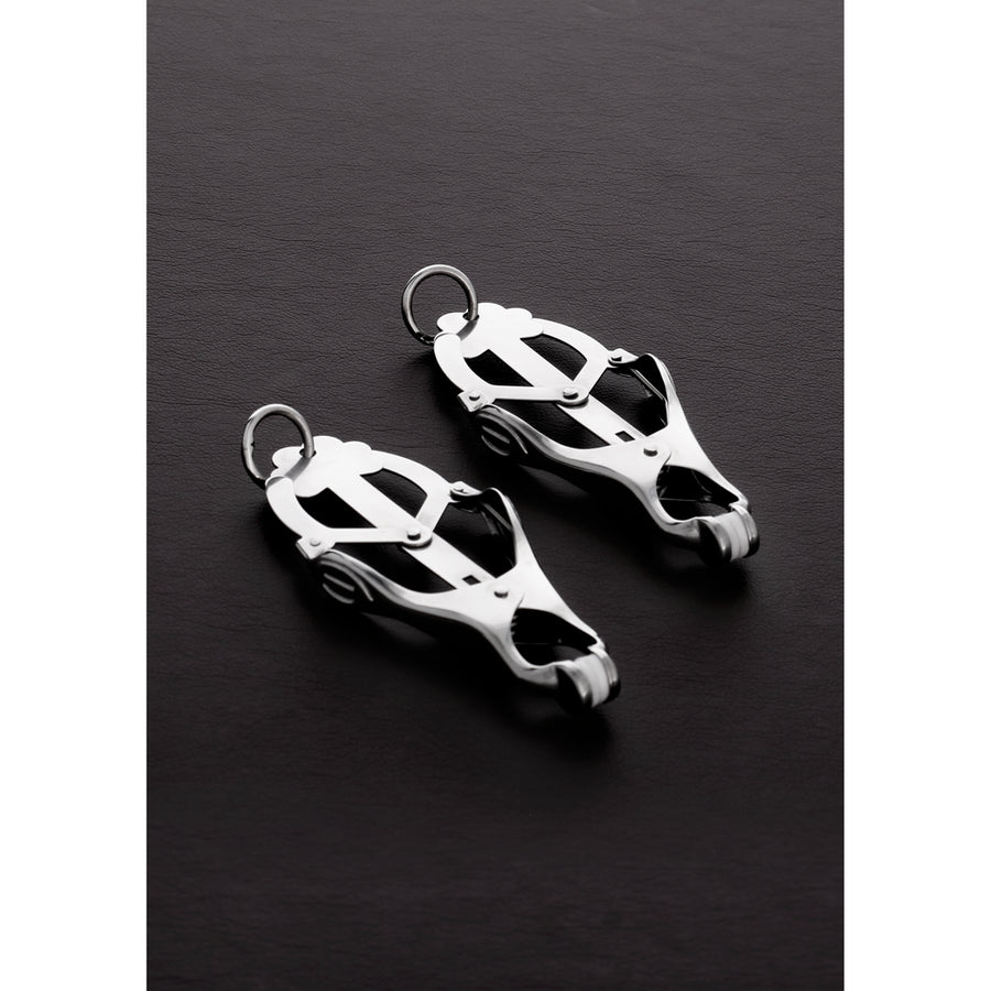 Shots Steel - japanische Kleeklammern mit Ring