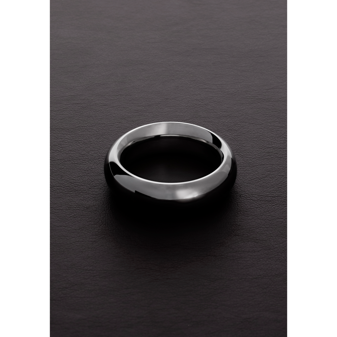 Shots Steel - Donut Penisring  (45mm) - gebürsteter Stahl