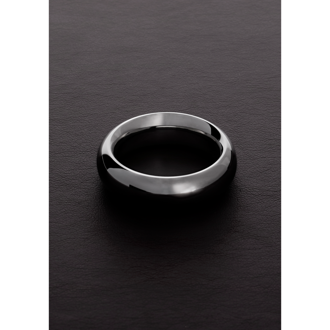 Shots Steel - Donut Penisring  (50mm) - gebürsteter Stahl (Kopie)