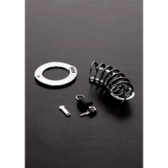 Shots Steel - Peniskäfig mit innenliegenden Dornen