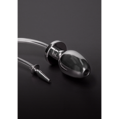 Shots Steel - "Fire Hose" Penis Plug mit Buttplug