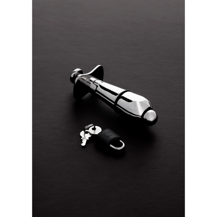 Shots Steel - Deluxe Anal Locking Plug "Junior"