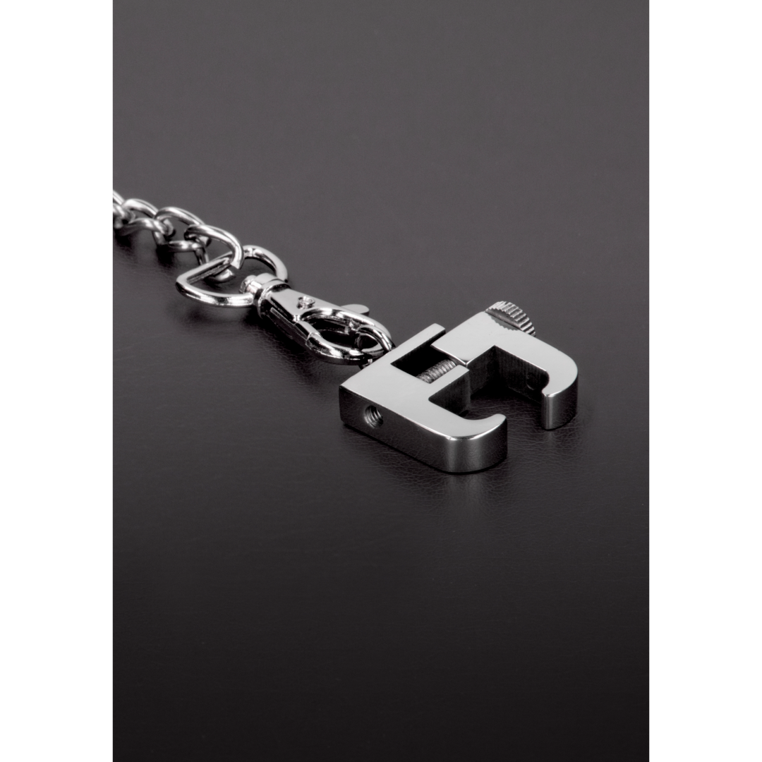 Shots Steel - Mini "Shackles" Nippel- oder Nasenklammern
