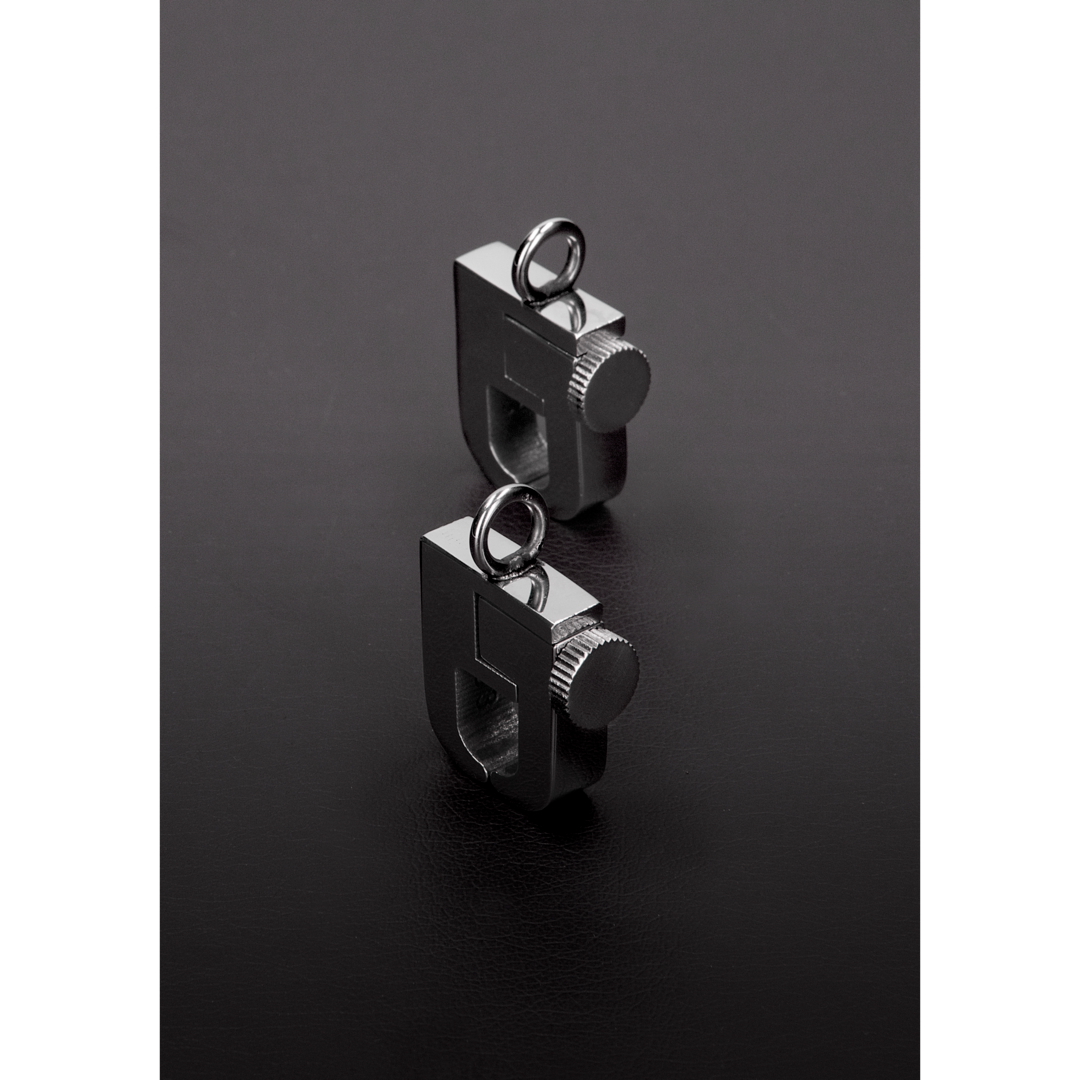 Shots Steel - Mini "Shackles" Nippel- oder Nasenklammern