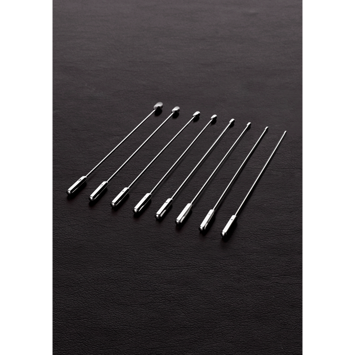 Shots Steel - "Rosebud Urethral Sounds" 8 teiliges Set