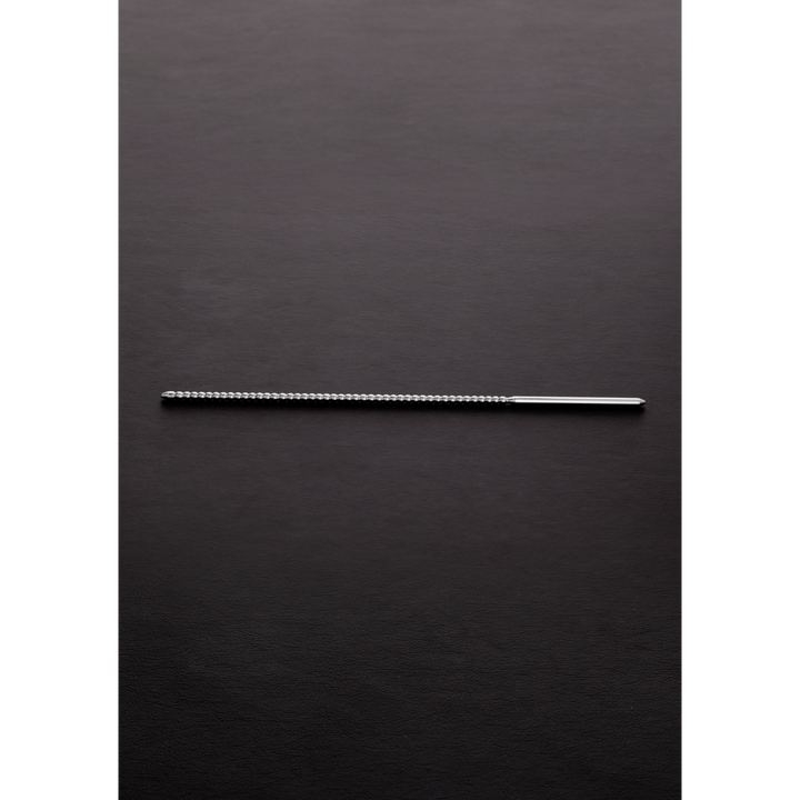 Shots Steel - geriffelter Harnröhrendilator 4 mm - Glattstahl