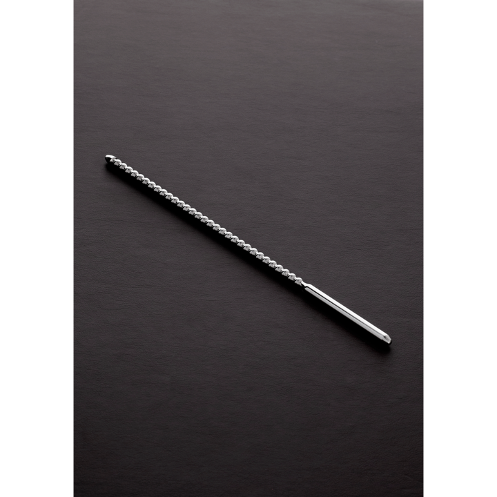 Shots Steel - geriffelter Harnröhrendilator 6 mm - Glattstahl