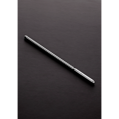 Shots Steel - geriffelter Harnröhrendilator 8 mm - Glattstahl