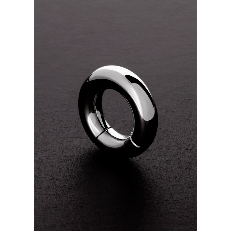 Shots Steel - magnetischer Hodenstrecker aus Edelstahl rund 3,60 cm