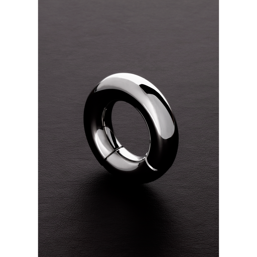 Shots Steel - magnetischer Hodenstrecker aus Edelstahl rund 3,90 cm