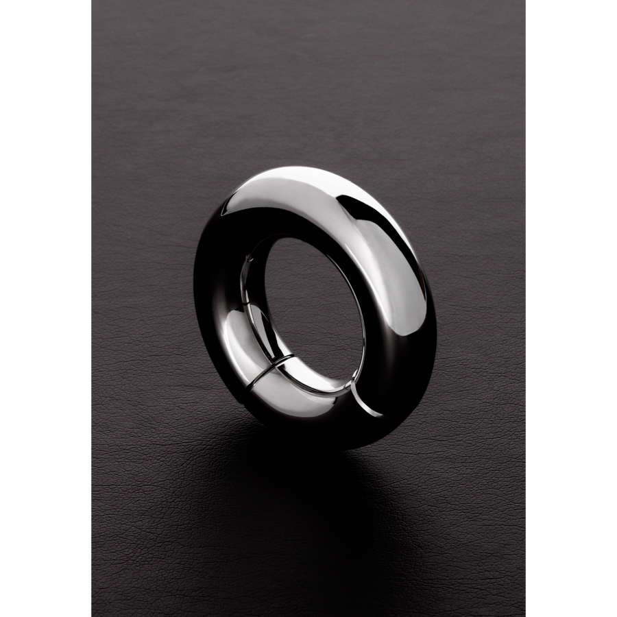 Shots Steel - magnetischer Hodenstrecker aus Edelstahl rund 4,50 cm