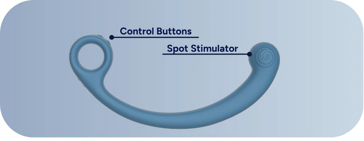 SVibe - Snail AXI  G-/P-Punkt Stimulator blau