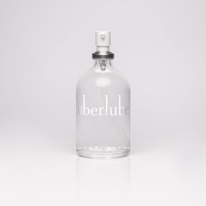 Überlube Silikon-Gleitgel – Glasflasche, 55 ml oder 112 ml