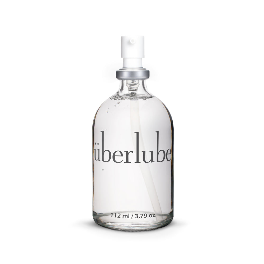 Überlube Silikon-Gleitgel – Glasflasche, 55 ml oder 112 ml