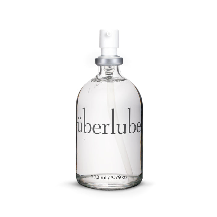 Überlube Silikon-Gleitgel – Glasflasche, 55 ml oder 112 ml