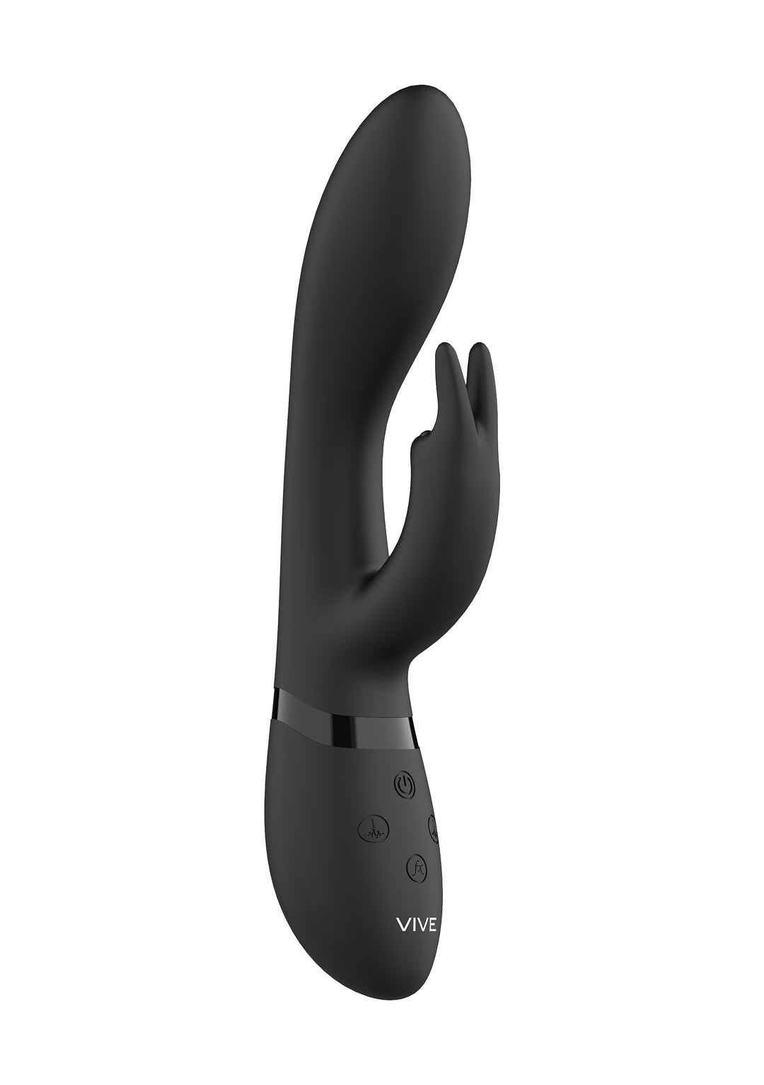 VIVE - "Zosia" klassischer G-Punkt Rabbit Vibrator - schwarz