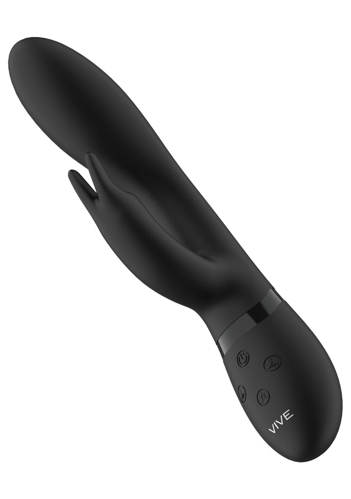 VIVE - "Zosia" klassischer G-Punkt Rabbit Vibrator - schwarz