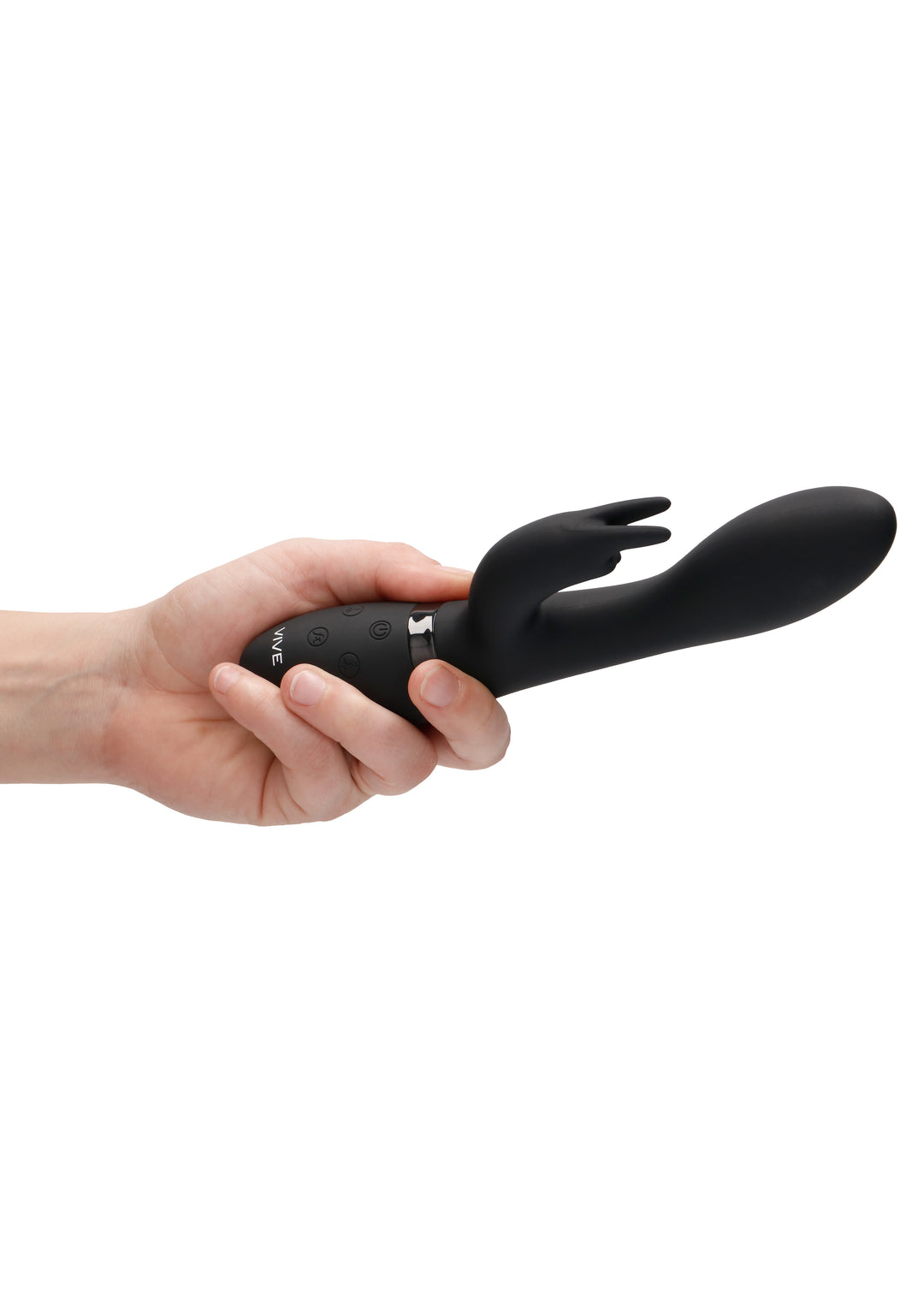 VIVE - "Zosia" klassischer G-Punkt Rabbit Vibrator - schwarz