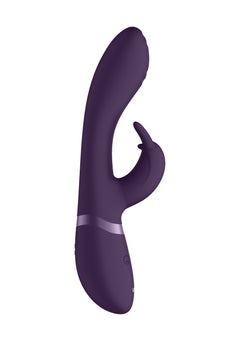 VIVE - "Cato" pulsierender G-Punkt Rabbit Vibrator - lila