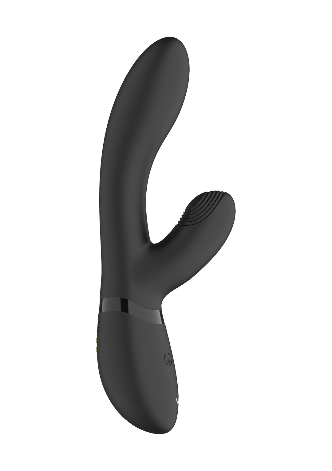 VIVE - "Kyra" pulsierender Klitoris Rabbitvibrator - schwarz