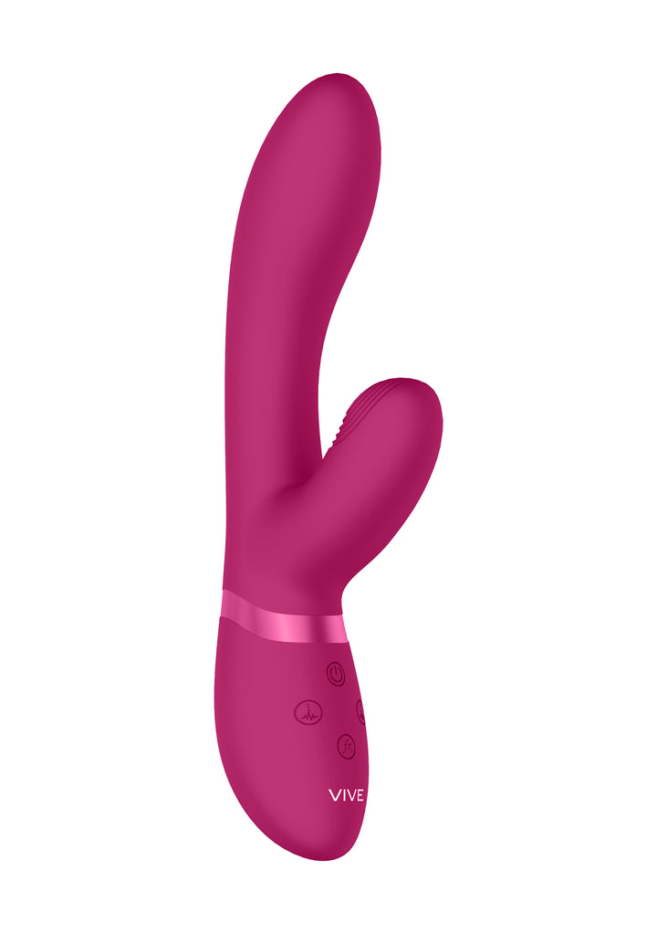 VIVE - "Kyra" pulsierender Klitoris Rabbit Vibrator - pink