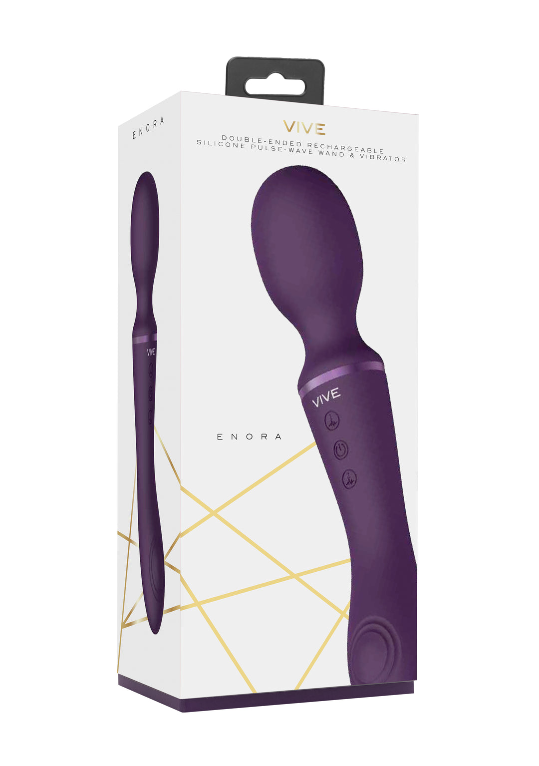 VIVE - Enora Wand & Vibrator - Purple