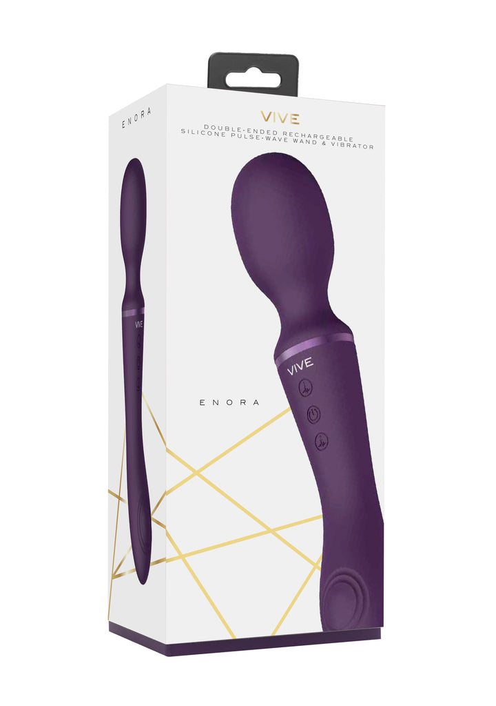 VIVE - Enora Wand & Vibrator - Purple