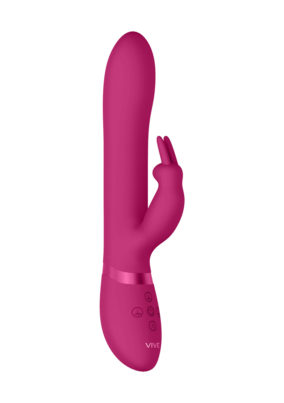 VIVE - Amoris Rabbit Vibrator mit rotierenden Perlen pink