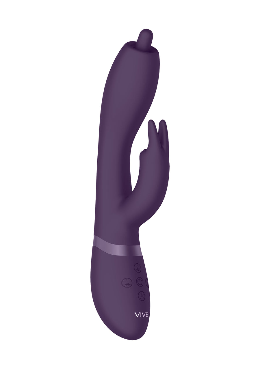 VIVE - Nilo Pinpoint Rotating G-Spot Rabbit - lila