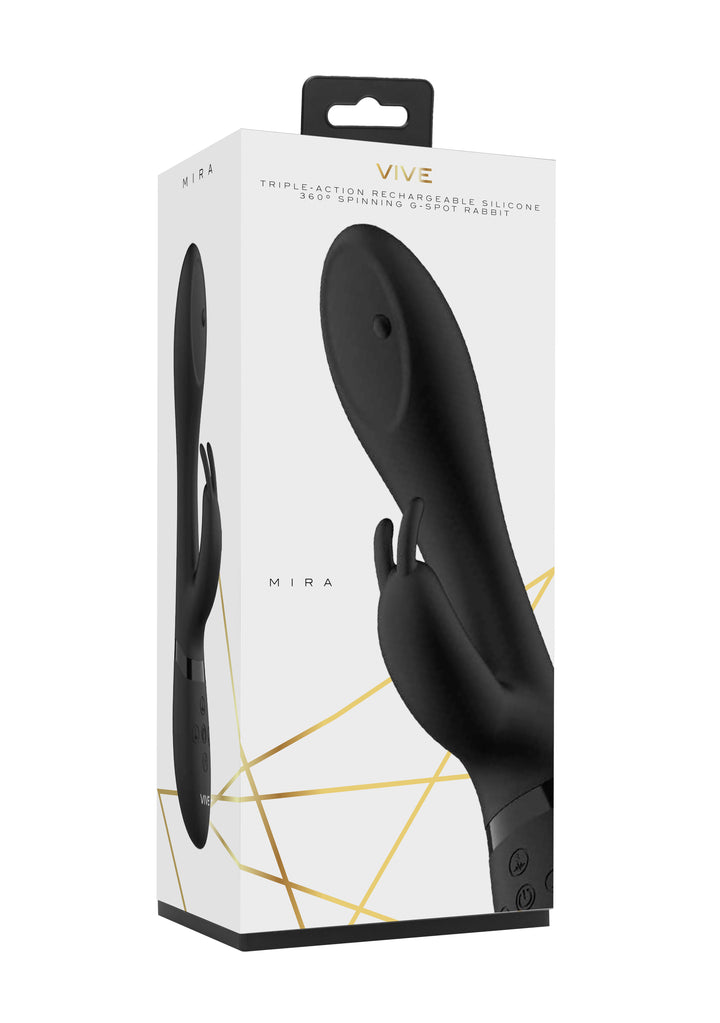 VIVE - Mira Spinning G-spot Rabbit - schwarz