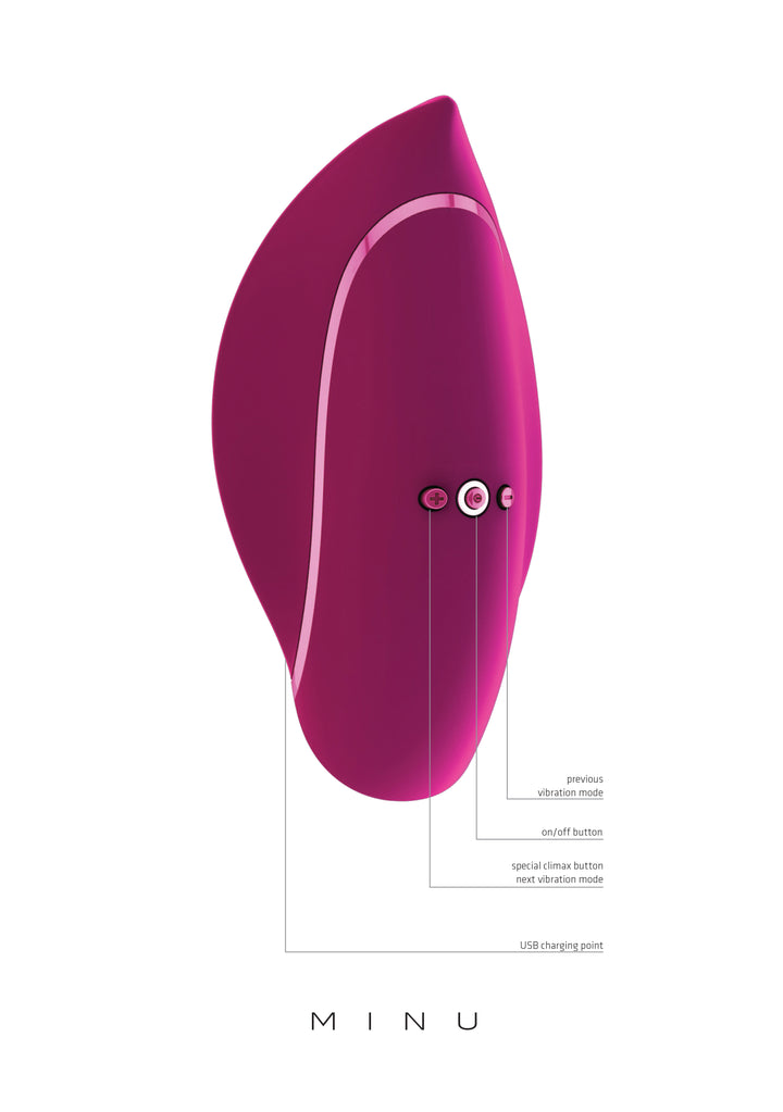 VIVE - Minu - Lay On Vibrator - pink