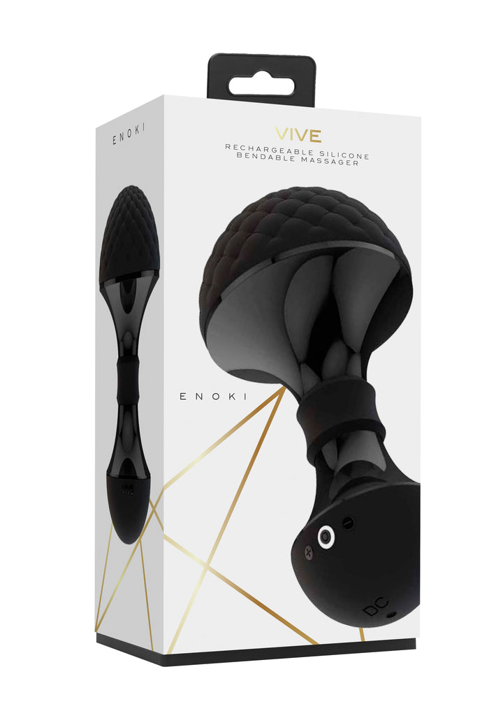 VIVE - Enoki - Bendable Massager - schwarz