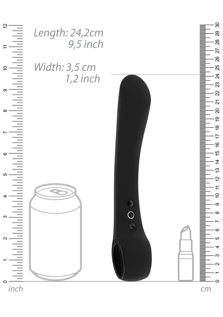 VIVE - Ombra Bendable Vibrator - schwarz