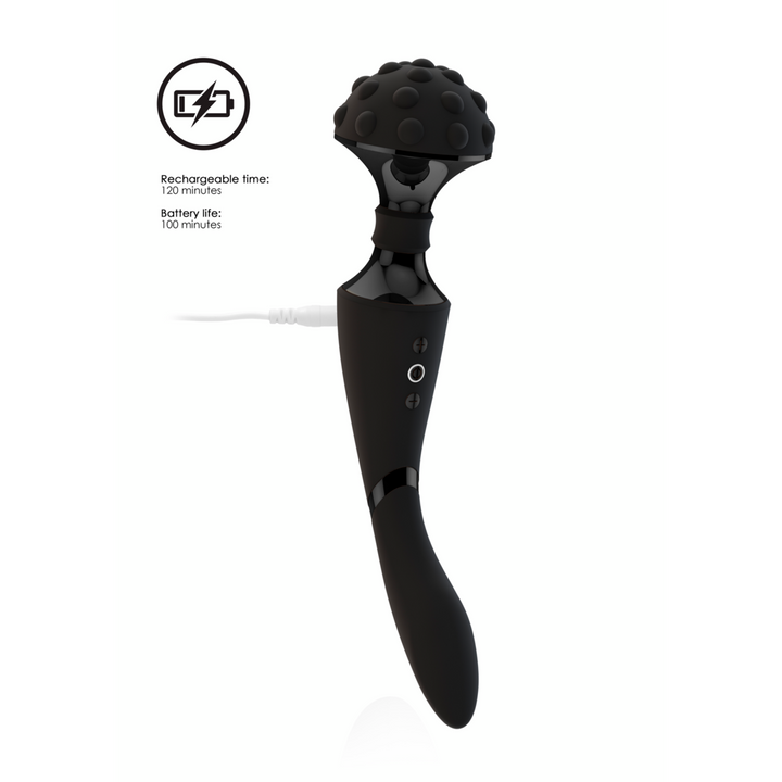VIVE - Shiatsu Bendable Massager Wand - schwarz