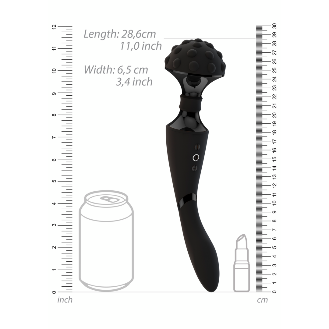 VIVE - Shiatsu Bendable Massager Wand - schwarz