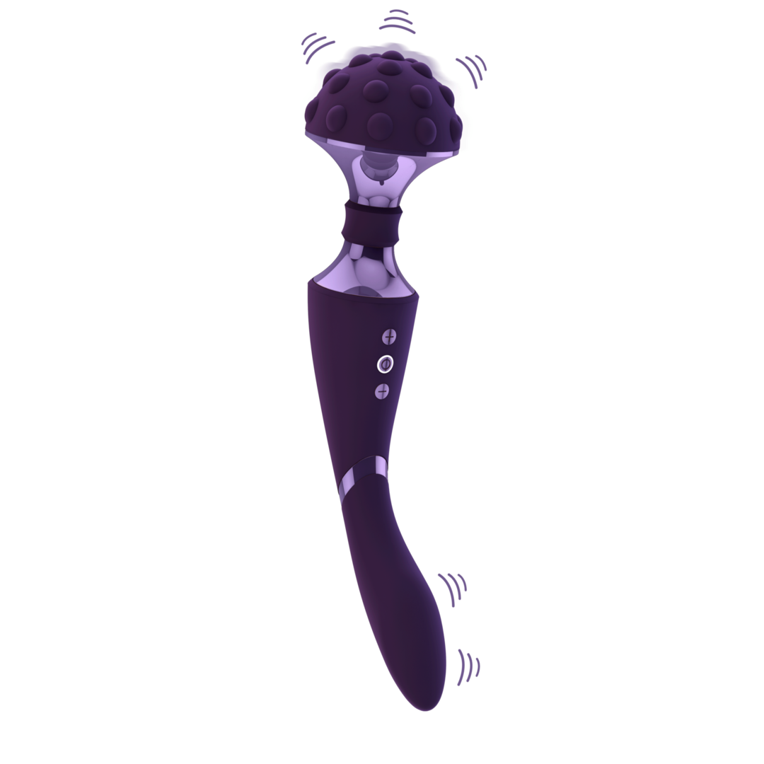 VIVE - Shiatsu - Bendable Massager Wand - lila