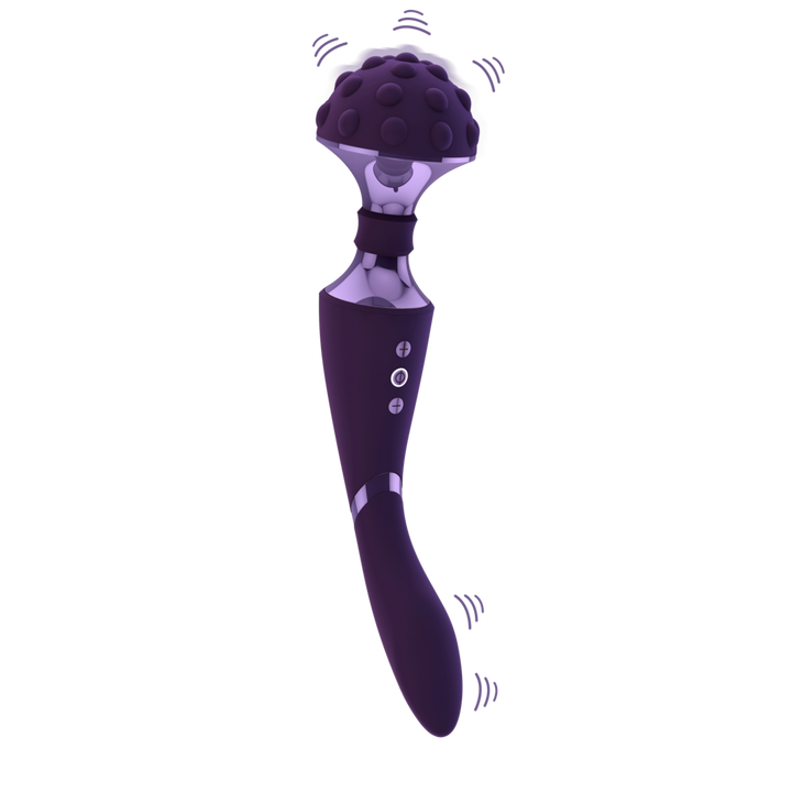 VIVE - Shiatsu - Bendable Massager Wand - lila