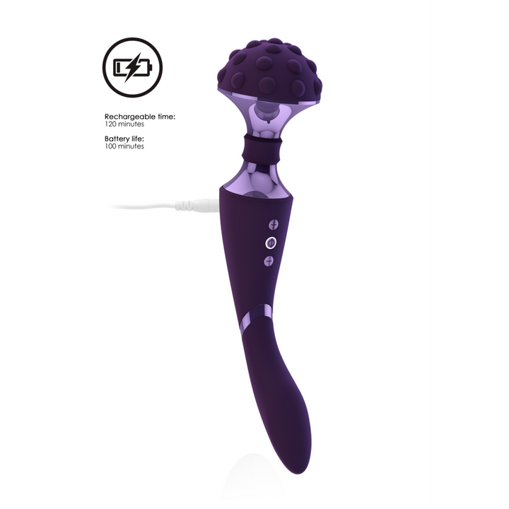VIVE - Shiatsu - Bendable Massager Wand - lila
