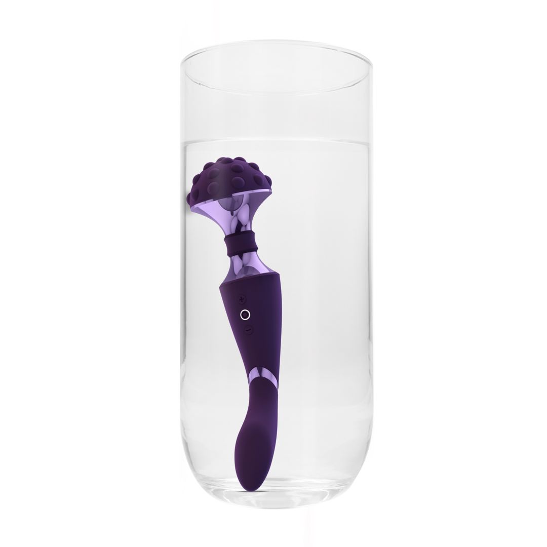 VIVE - Shiatsu - Bendable Massager Wand - lila