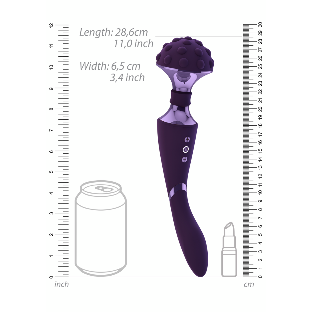 VIVE - Shiatsu - Bendable Massager Wand - lila