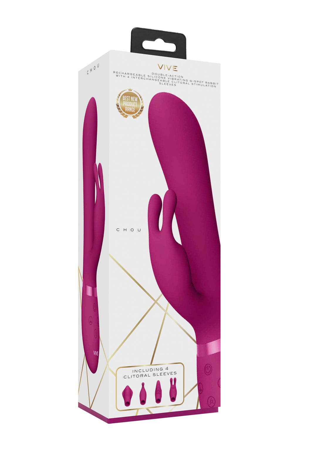 VIVE - Chou Rabbit Vibrator pink