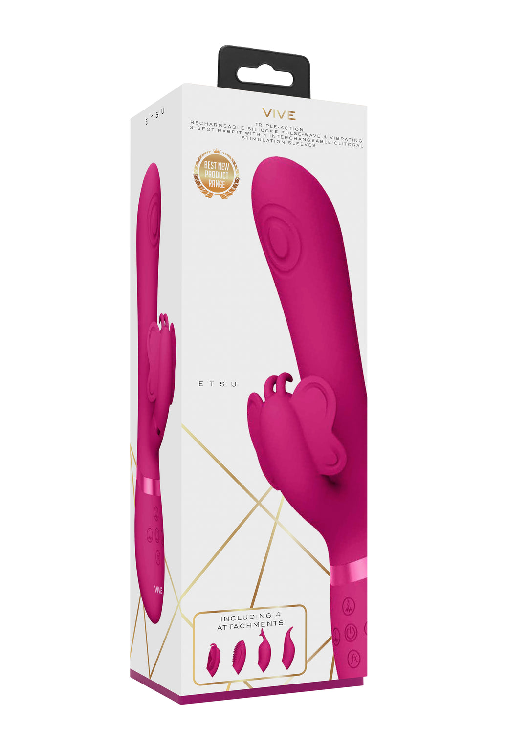 VIVE - Etsu Rabbit Vibrator - pink