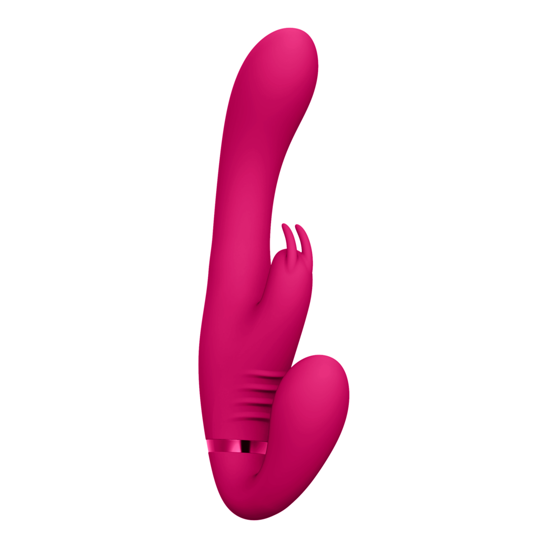 VIVE - Suki Strap-on Vibrator- pink