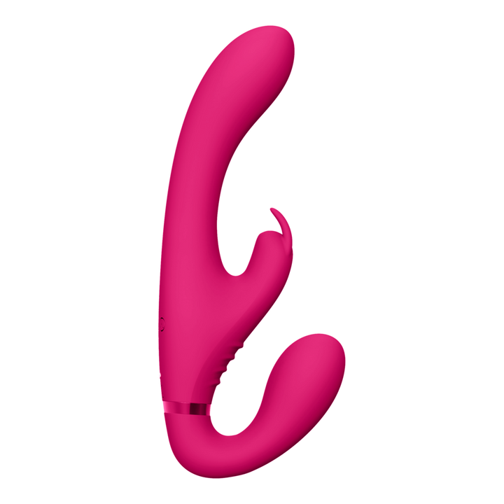 VIVE - Suki Strap-on Vibrator- pink