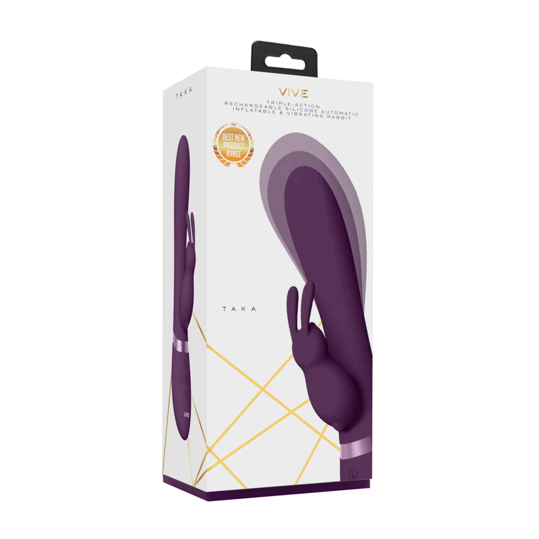 VIVE - Taka Rabbit Vibrator - lila