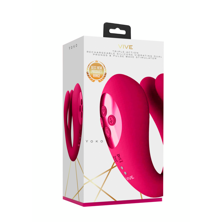 VIVE - Yoko Triple Action Vibrator pink