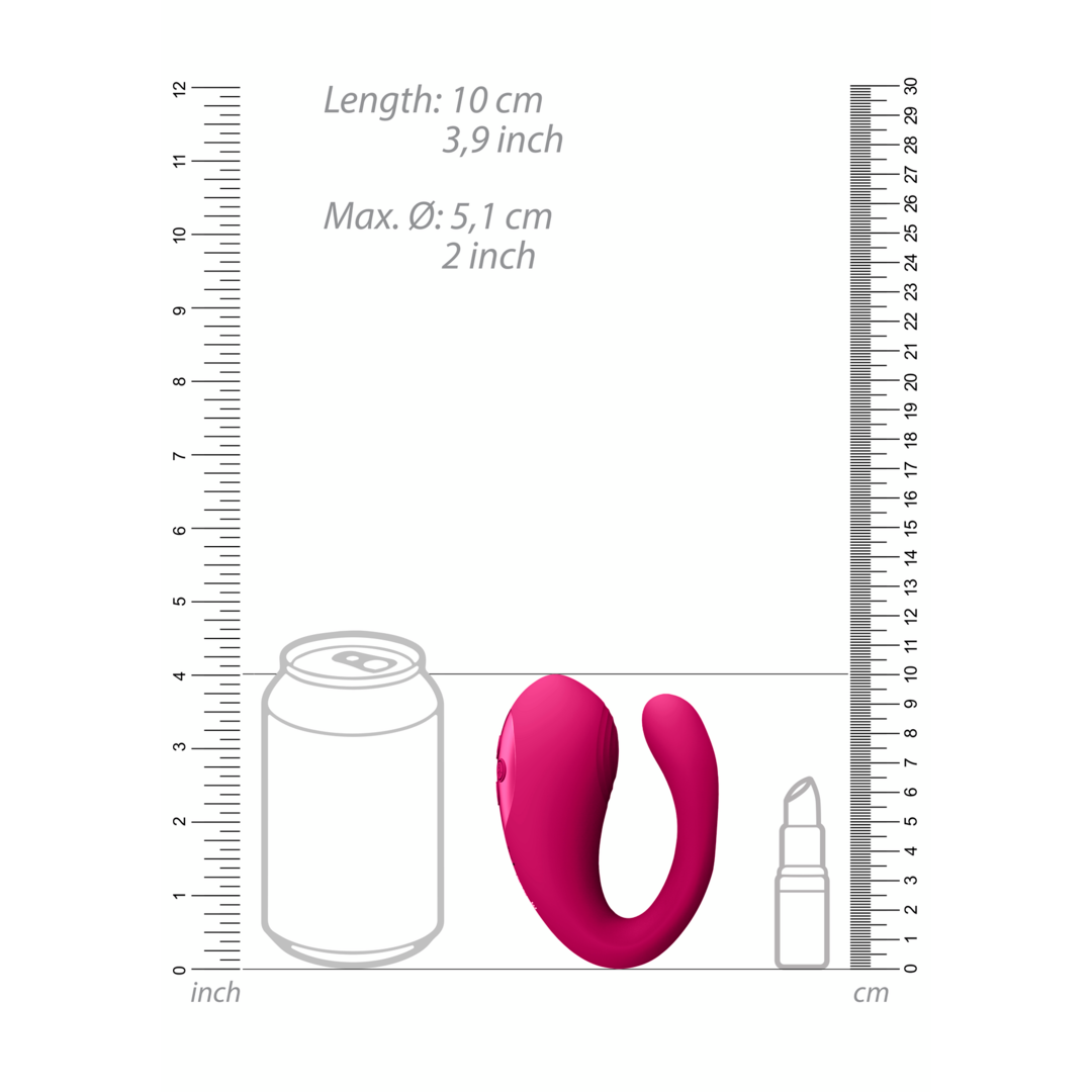 VIVE - Yoko Triple Action Vibrator pink